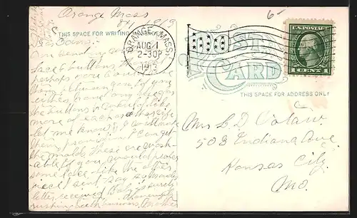 AK Orange, MA, Post Office, Mattawa Block