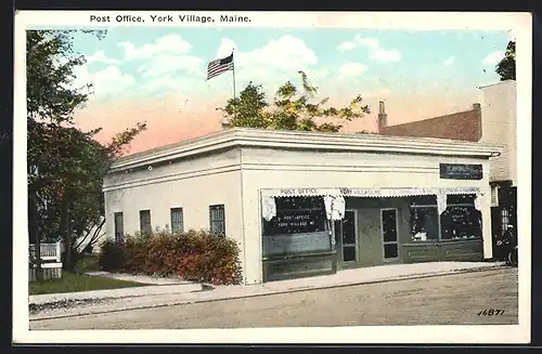 AK York Village, ME, Post Office
