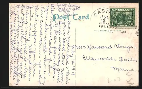 AK Castine, ME, Post Office & Custom House