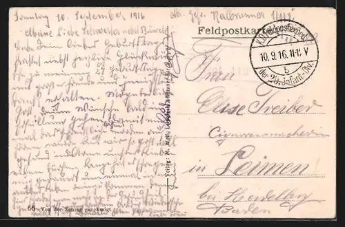 AK St. Souplet, Ortspartie mit Kutsche und Kirche