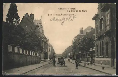 AK Comines, La Rue de la Gare