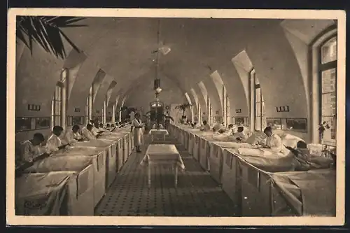 AK Zuydcoote, Sanatorium National Vancauwenberghe, Pendant l`heure de classe