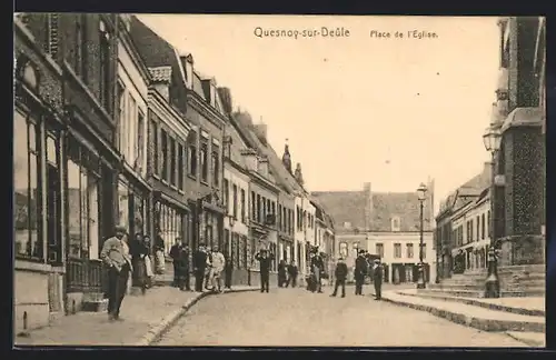 AK Quesnoy-sur-Deule, Place de l`eglise