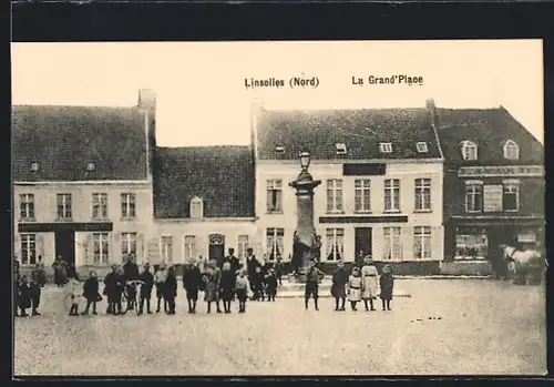 AK Linselles, La Grand`Place