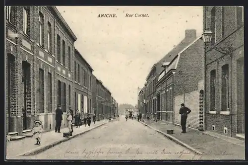 AK Aniche, Rue Carnot