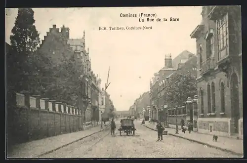 AK Comines, La Rue de la Gare
