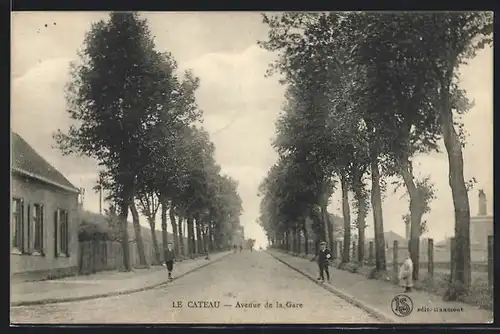 AK Le Cateau, Avenue de la Gare