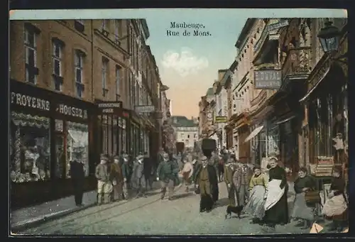 AK Maubeuge, Rue de Mons