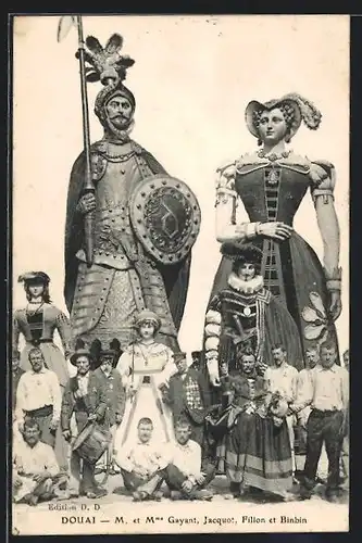 AK Douai, M. et Mme Gayant, Jacquot, Fillon et Binbin
