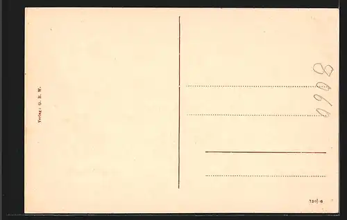 AK Waldkirch i. B., Gasthaus in der Langestrasse