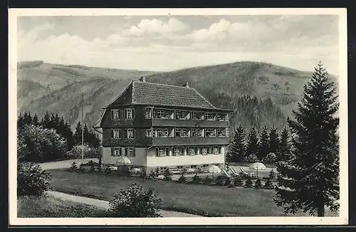 AK Höchenschwand, Pension Haus Höhensonne