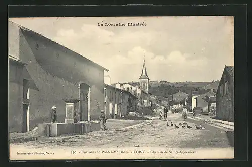 AK Loisy, Chemin de Sainte-Geneviève