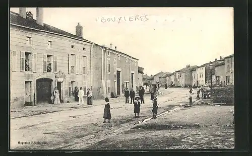 AK Bouxières, Einwohner auf der Strasse