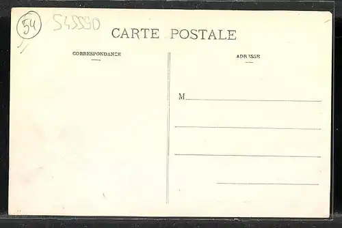 AK Pont-Saint-Vincent, La Mairie et la Poste, Rue Carnot