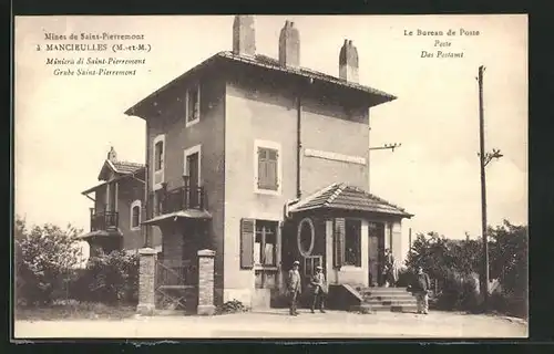AK Mancieulles, Grube Saint-Pierremont, Postamt
