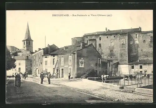 AK Dieulouard, Rue Nationale et Vieux Chateau
