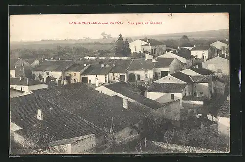 AK Laneuveville-devant-Bayon, Vue prise du Clocher