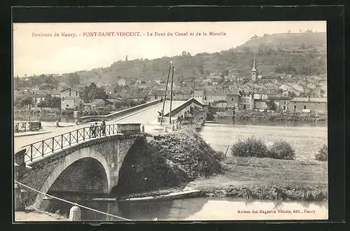 AK Pont-Saint-Vincent, Le Pont du Canal et de la Moselle