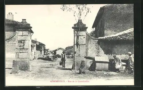AK Réméréville, Rue de la Constitution