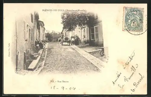 AK Blénod-lès-Toul, Rue Neuve