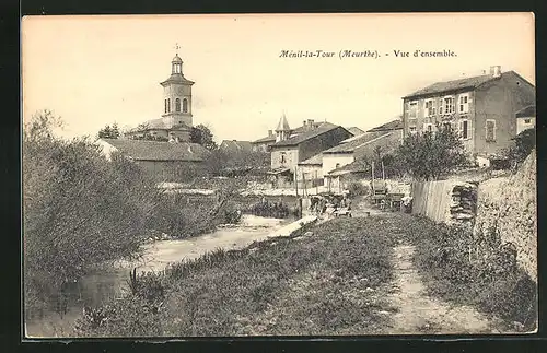 AK Ménil-la-Tour, Vue d`ensemble