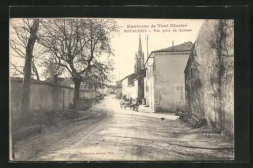 AK Royaumeix, Vue prise du Château