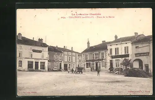 AK Colombey-les-Belles, Place de la Mairie