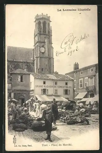 AK Toul, Place du Marché