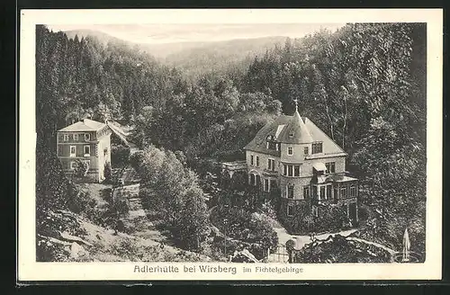 AK Wirsberg im Fichtelgebirge, Gasthaus Adlerhütte