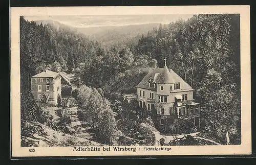 AK Wirsberg i. Fichtelgebirge, Gasthaus Adlerhütte