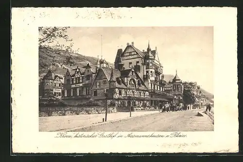 AK Assmannshausen a. Rh. Gasthof Krone