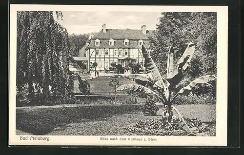 AK Bad Meinberg, Blick nach dem Hotel Kurhaus zum Stern