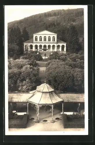 AK Bad Brückenau, Wandelhalle und Kursaal