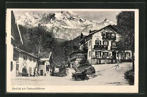 AK Partenkirchen, Gasthof zur Partnachklamm