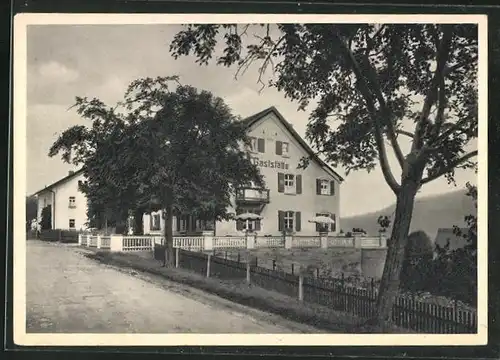 AK Pommelsbrunn, Gaststätte zum Bahnhof