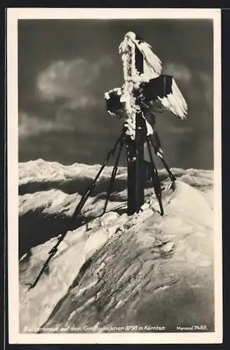 AK Kärntner, Kaiserkreuz auf dem Grossglockner