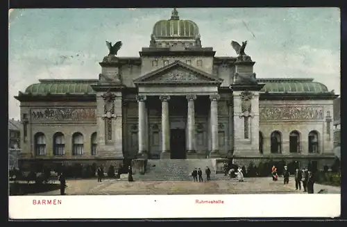 AK Barmen, Bild der Ruhmeshalle