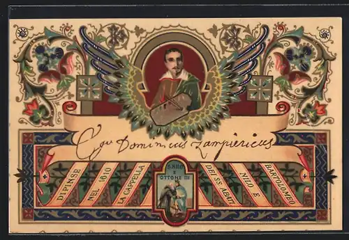 AK Maler Dominicus Zampiericus, S. Nilo Ottone III