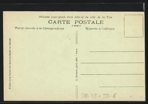 AK Musée de l`Armée, Char d`Assault Renault avec canon de 37 mm