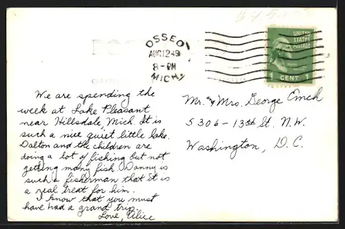AK Hudson, MI, Post Office