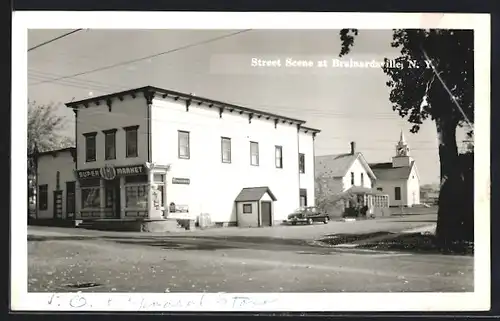AK Brainardsville, NY, Street Scene