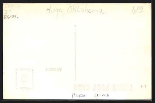 AK Hugo, OK, Post Office 2nd Street