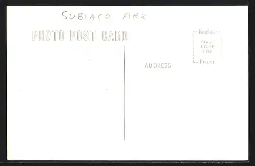 AK Sublaco, AR, US Post Office