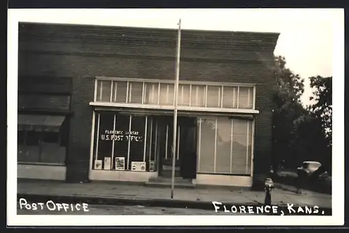 AK Florence, KS, Post Office