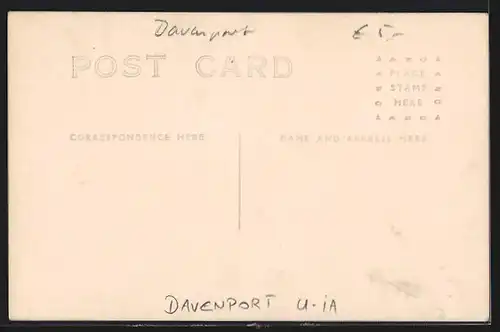 AK Davenport, IA, Post Office