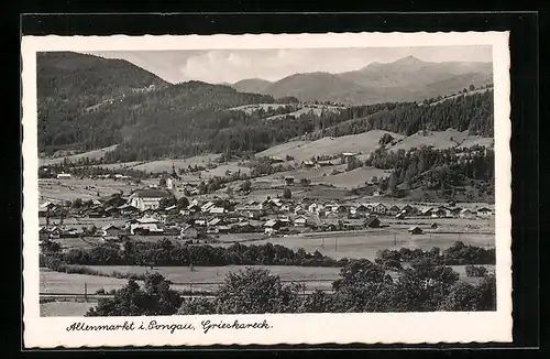 AK Altenmark im Pongau, Generalansicht, Grieskareck