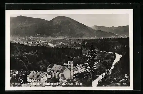 AK Kramsach-Rattenberg, Panorama mit Maria Tal