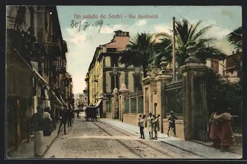 AK Sestri, Via Garibaldi