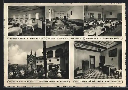 AK Castelnuovo Don Bosco, Lithuanian Salesian Institute, Study Hall, Office of the Director