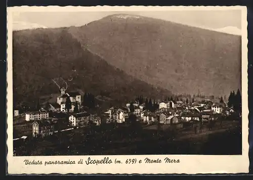 AK Scopello, Panorama, Monte Mera